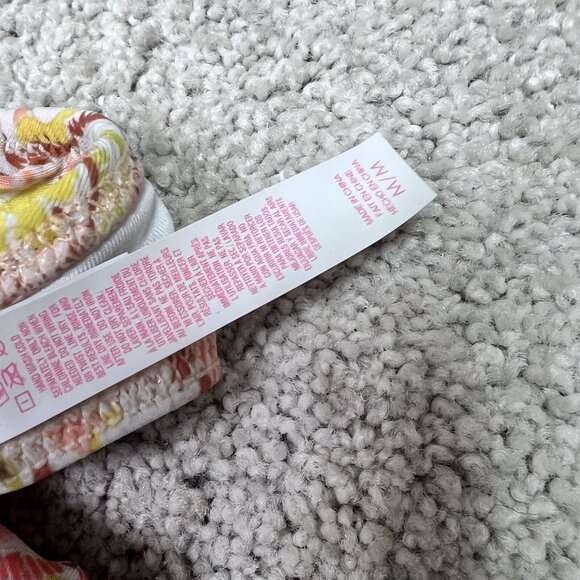 Victoria’s Secret Swimsuit Top Multicolored Floral Women’s Size Medium - Picture 10 of 10